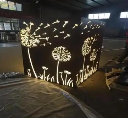 安徽耐候钢灯箱